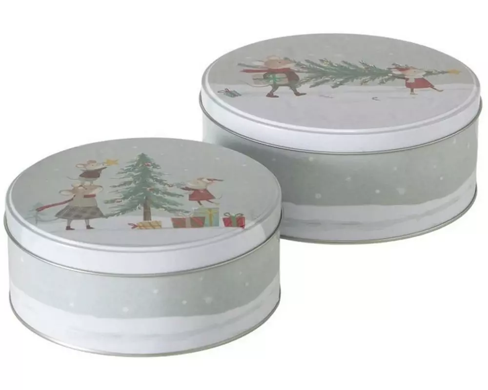 Boltze Guetzli-Dose Millie 2-teiliges Set