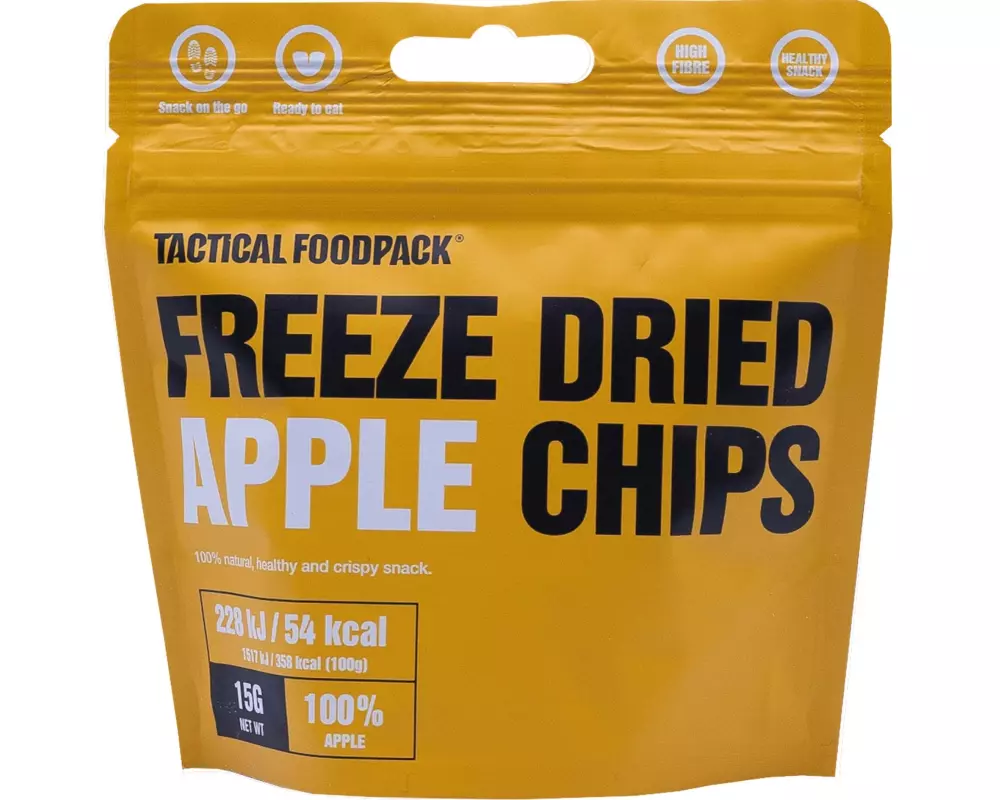 Tactical Foodpack Chips Freeze-Dried Apple
