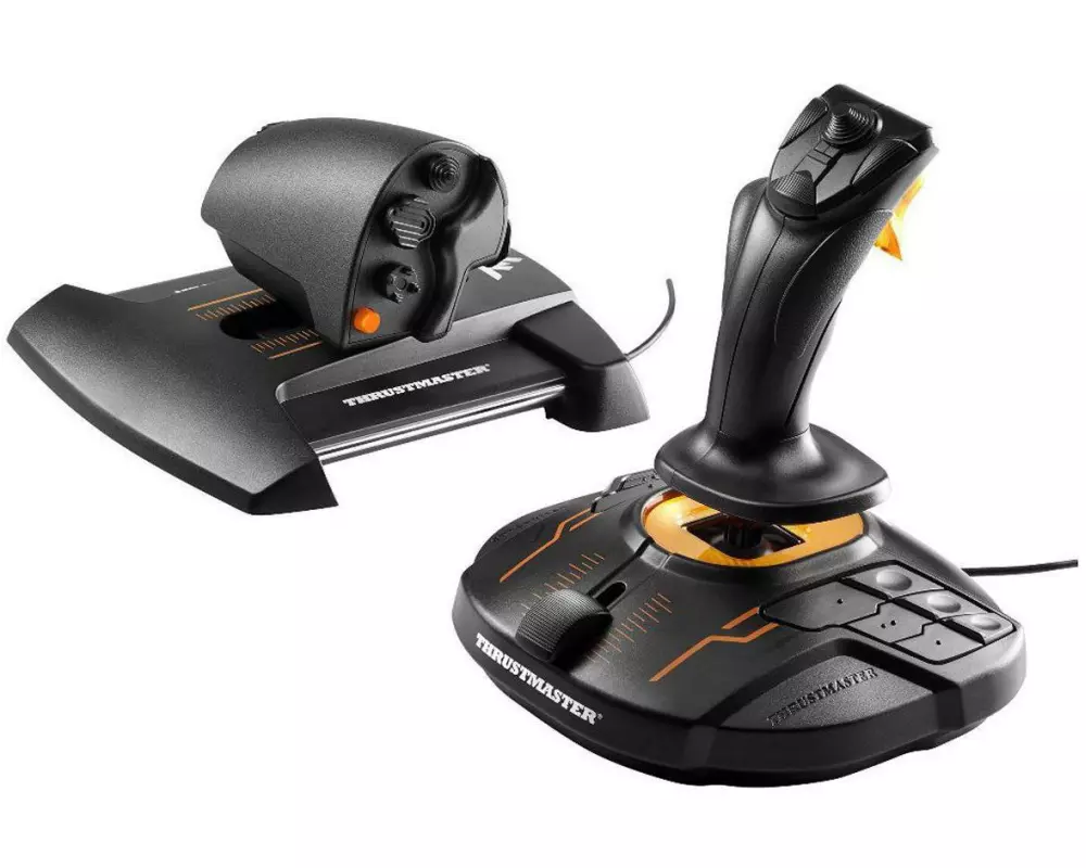 Thrustmaster Joystick T.16000M FCS Hotas + Dual Throttle