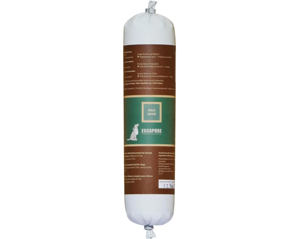 Escapure Wurst Wild, 400g Wild