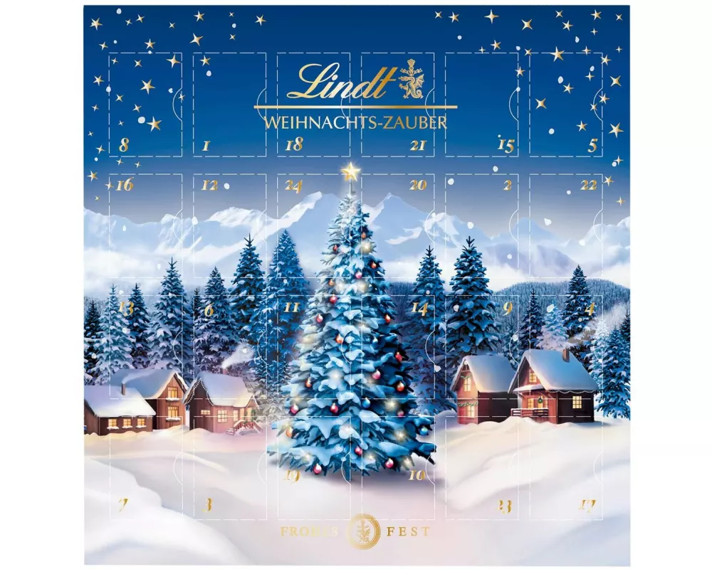 Lindt Adventskalender Weihnachtszauber 115 g