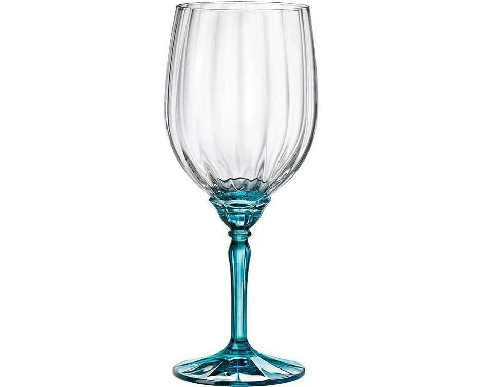 Bormioli Rocco Rotweinglas Florian 535 ml, 6 Stück, Blau