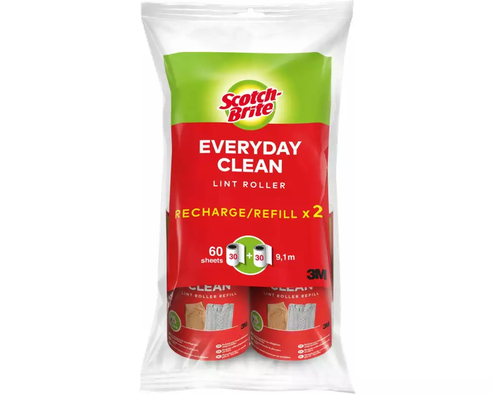 Scotch-Brite Ersatzrolle 3M, 30 Blatt, 2 Stück