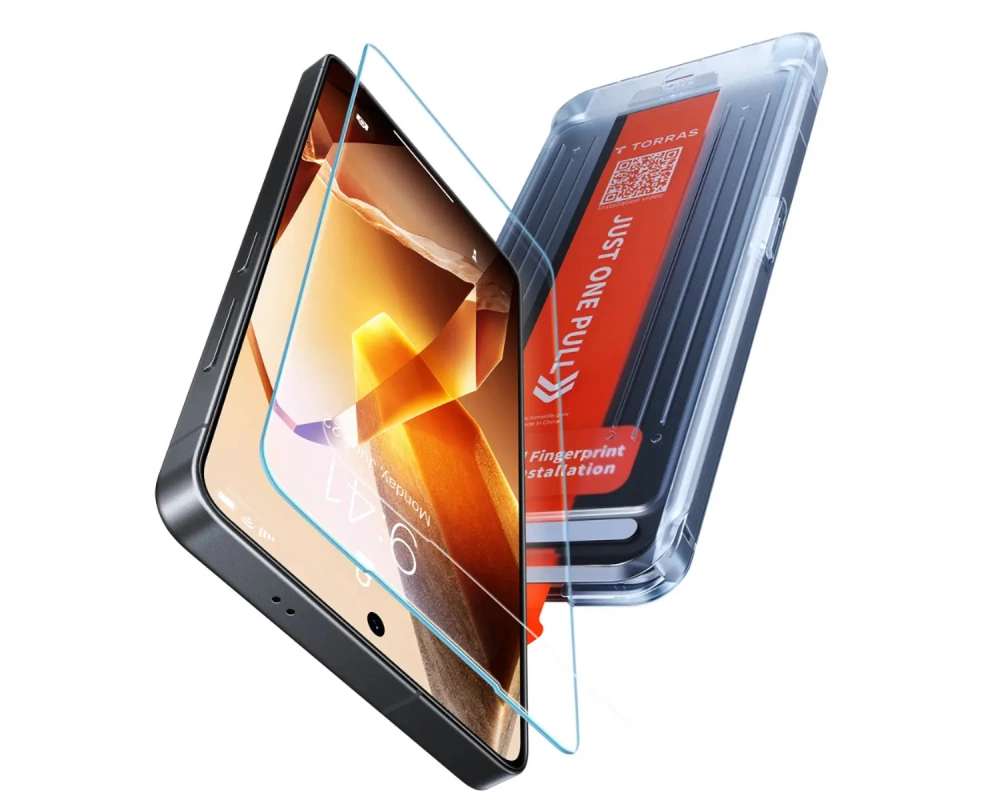 Torras Install Master Displayschutz, Galaxy S26 Ultra,