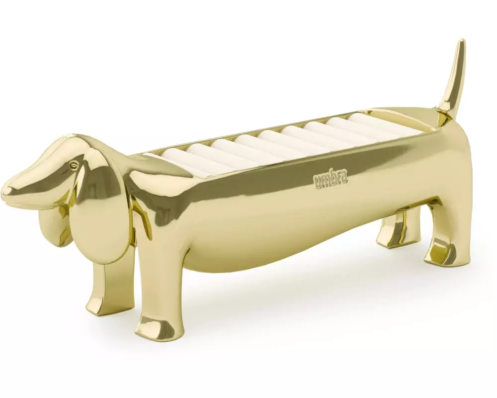 Umbra Ringhalter Dachsie, Gold