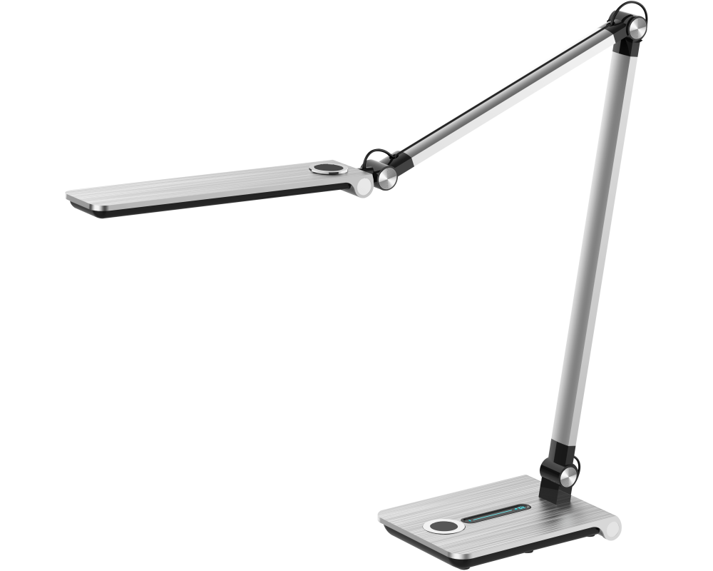 HANSA Tischleuchte Wave 41-5011.102 silber