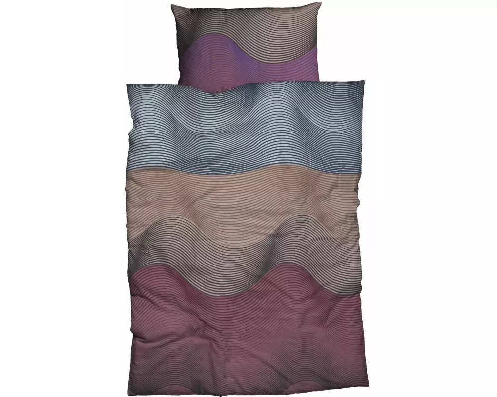 Nobilium Duvetbezug Corin 160 x 210 cm, Violett