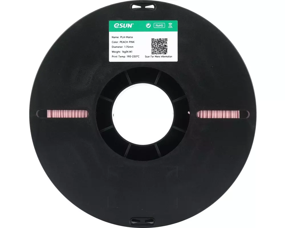 eSun Filament PLA MT175, Pfirsichrosa 1.75 mm 1 kg