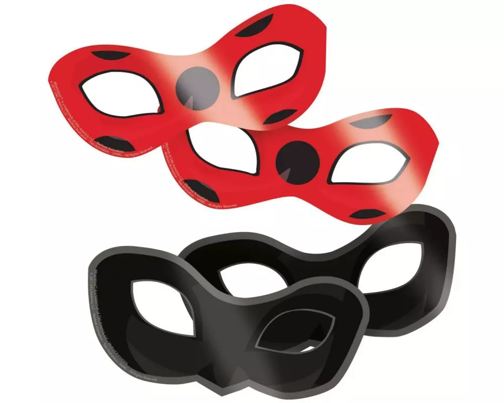 Amscan Partyaccessoire Miraculous 8er-Set