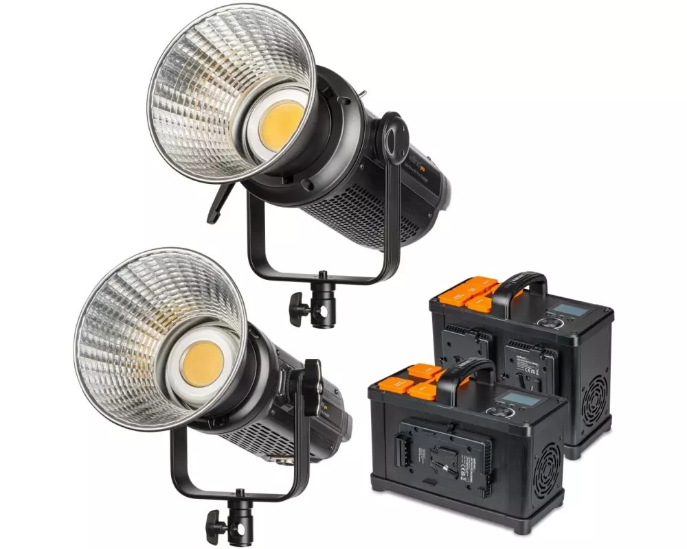Walimex Pro Dauerlicht LED Niova 350W/500W Plus Daylight Set