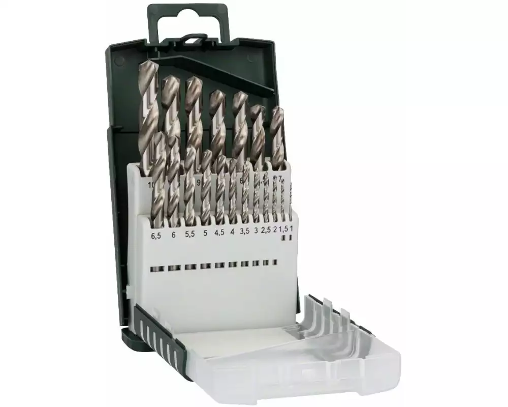 Bosch Metallbohrer-Set HSS-G 19-teilig