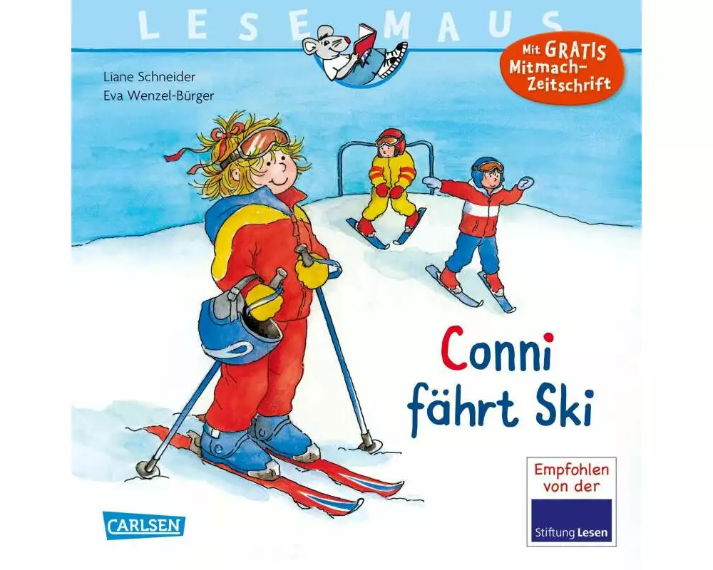 LESEMAUS 22: Conni fährt Ski