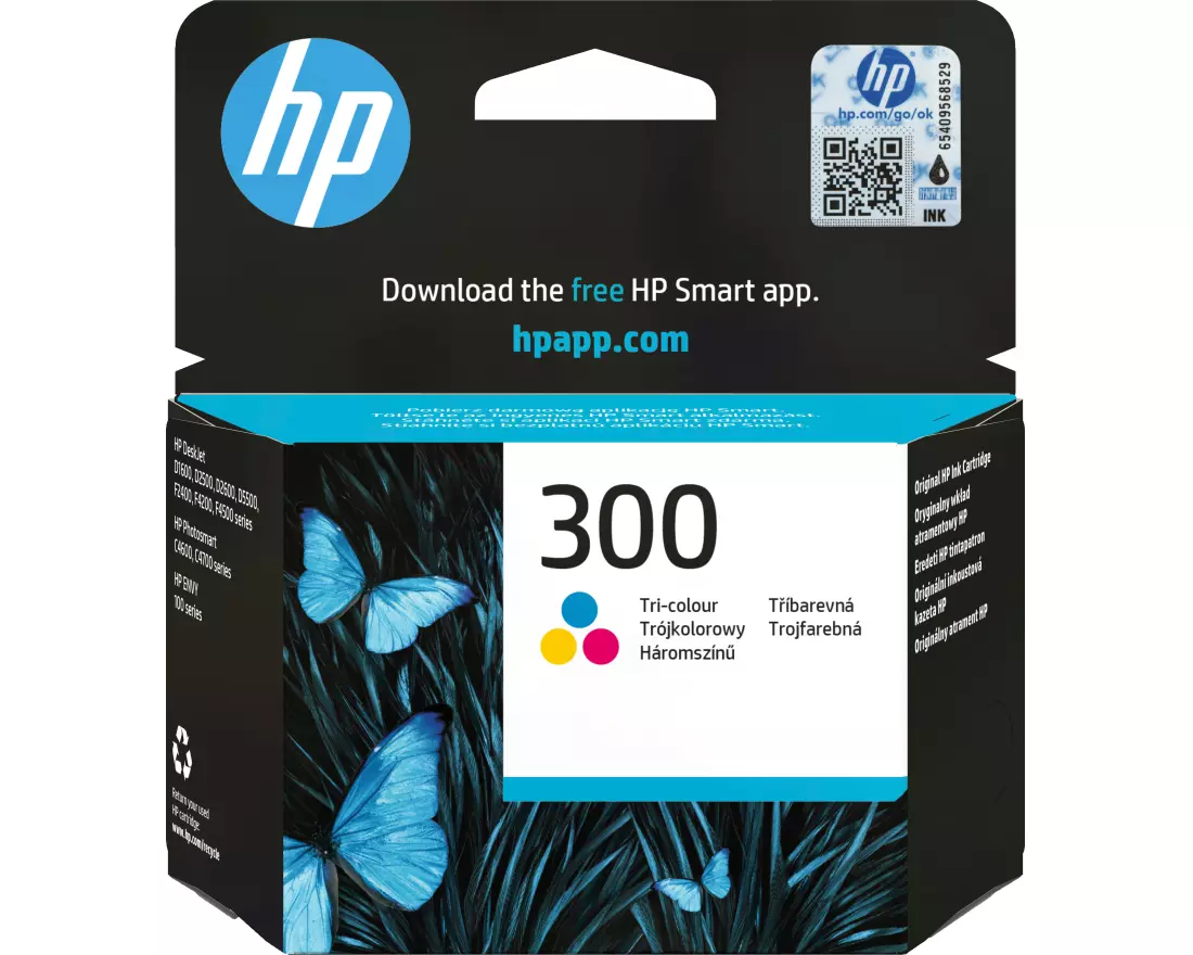 HP 300 Cyan/Magenta/Gelb Original Druckerpatrone