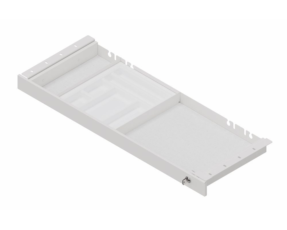 APOLLO Unterbauschublade VUCT1/W weiss 824x305x55mm