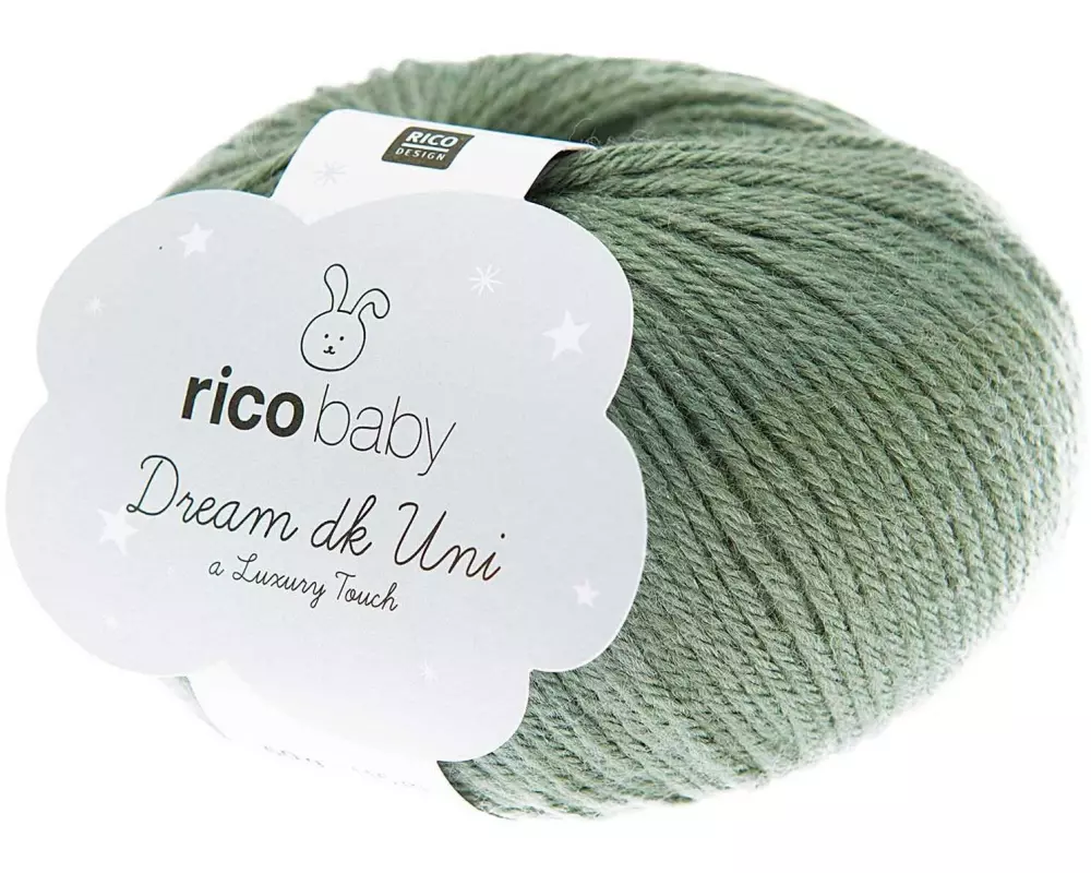 Rico Design Wolle Baby Dream Uni dk 50 g, Efeu