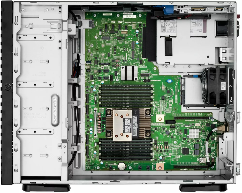 HPE ProLiant ML110 Gen11, 1x 4510, 2.4GHz, 12 Core, 2x32GB RDIMM 2R 5600 MT/s, 8xSFF, 2xPS 1000W, NS204i-u, MR408i-o/4GB