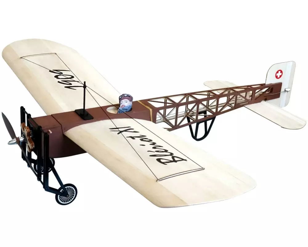 Aerobel Flugzeug Blériot XL 1909 1000 mm Bausatz