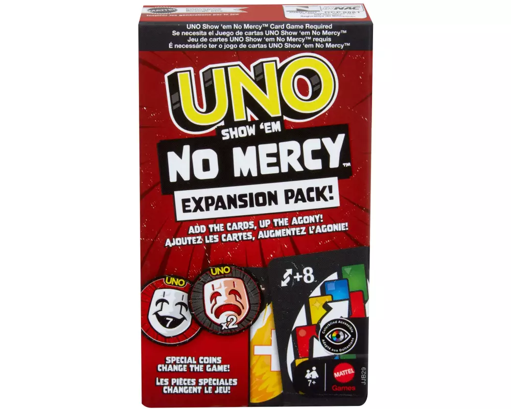 Mattel Spiele UNO Show 'em No Mercy Erweiterungsset