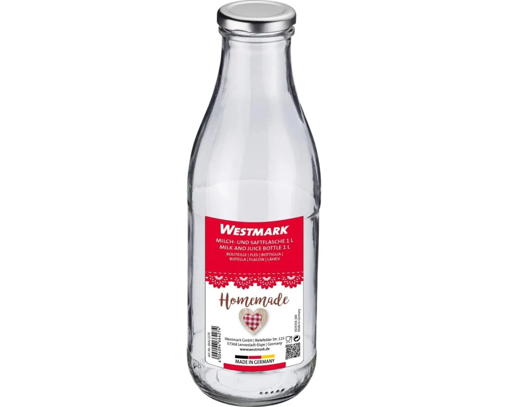 Westmark Milch- und Saftflasche 1000 ml, 1 Stück