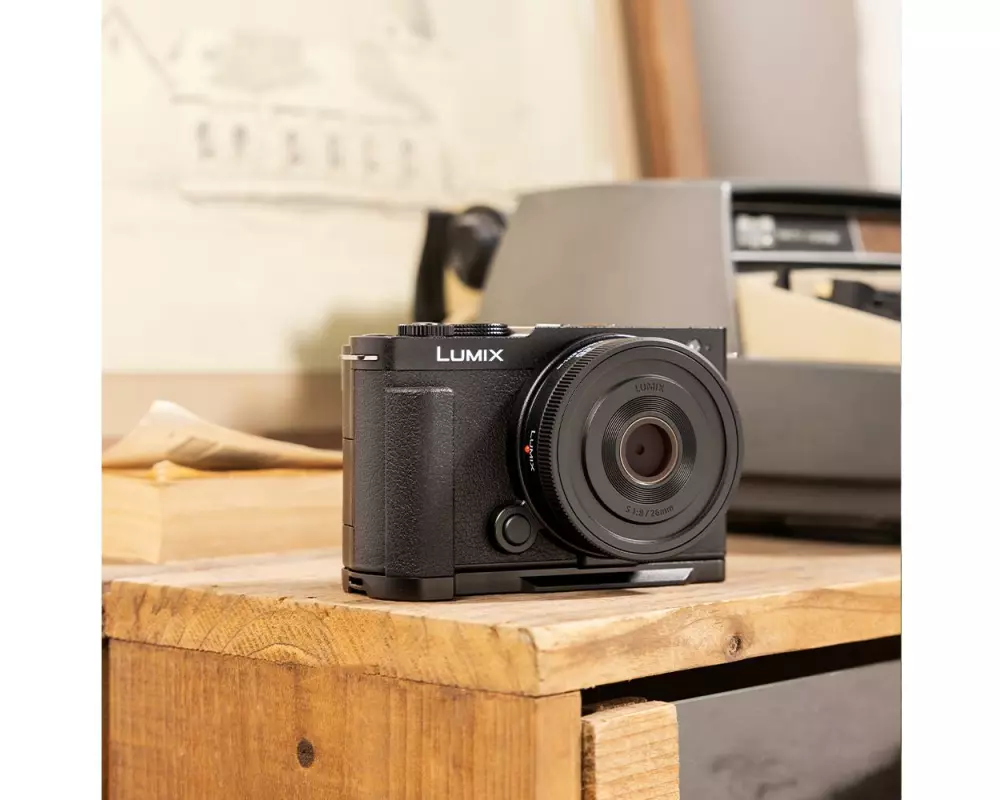 Smallrig L-Winkel Handgriff für Panasonic Lumix S9 Hölzedesign