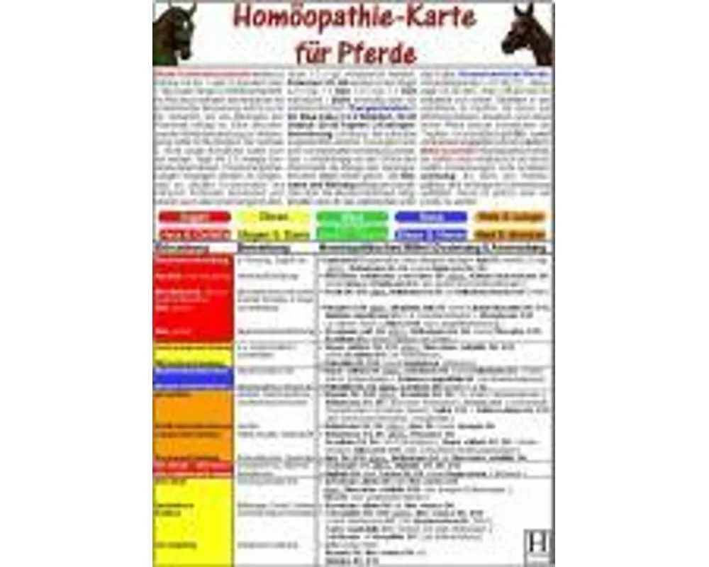 Homöopathie für Pferde DIN A5