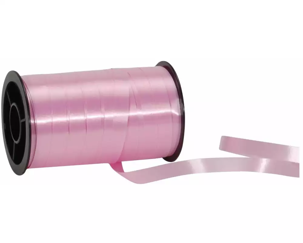 Spyk Geschenkband Poly Glatt 7 mm x 20 m, Rosa