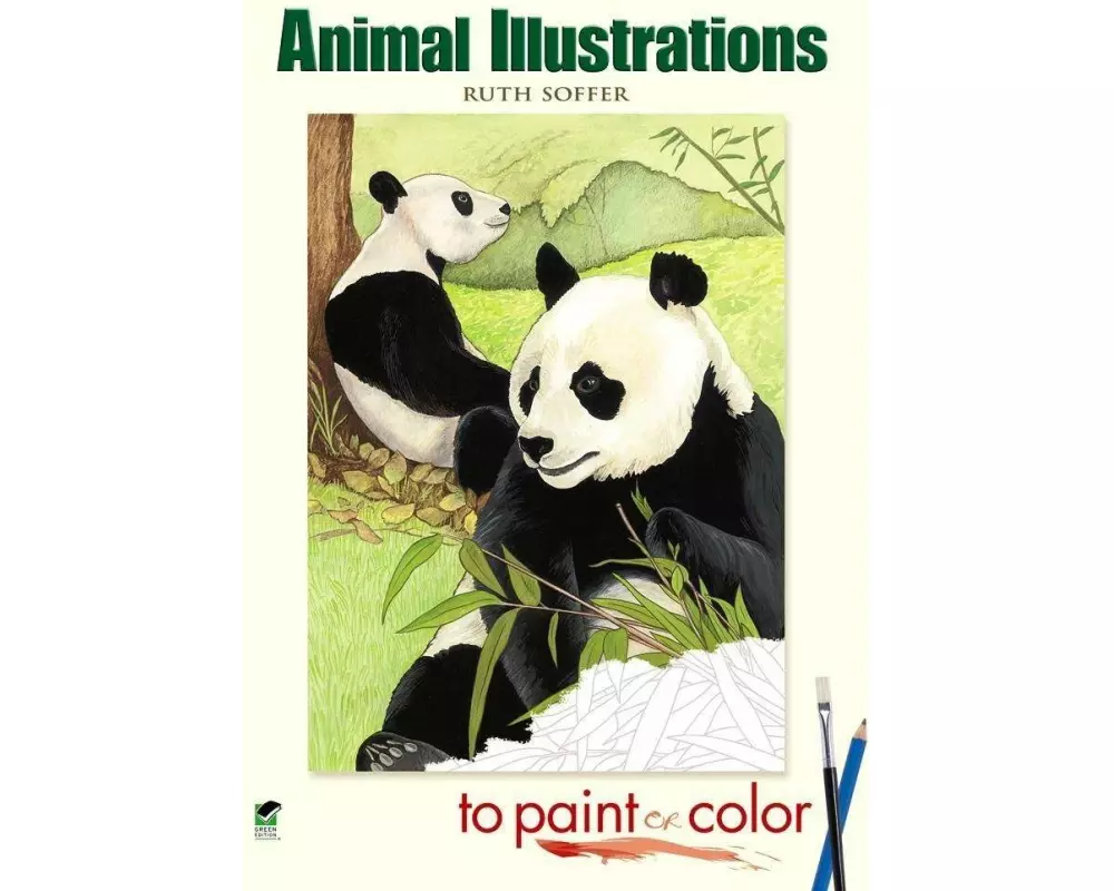 Animal Illustrations to Paint or Color