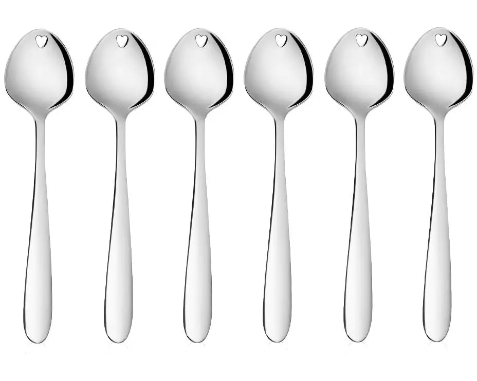 Sola Eislöffel S-Line 6 Stück, Chrom