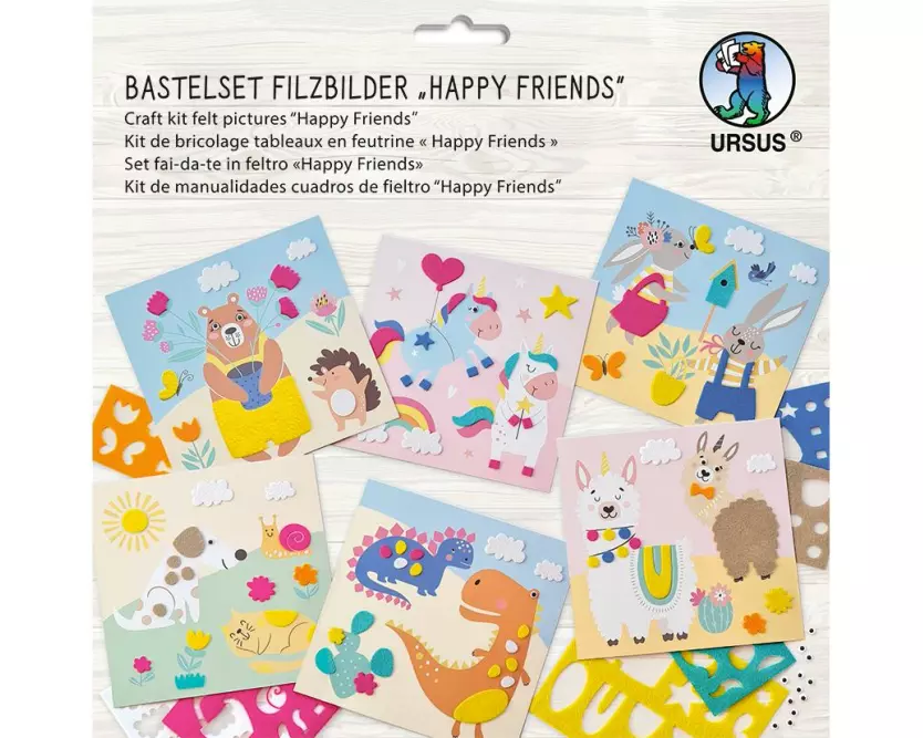 URSUS Bastelset Filzbilder