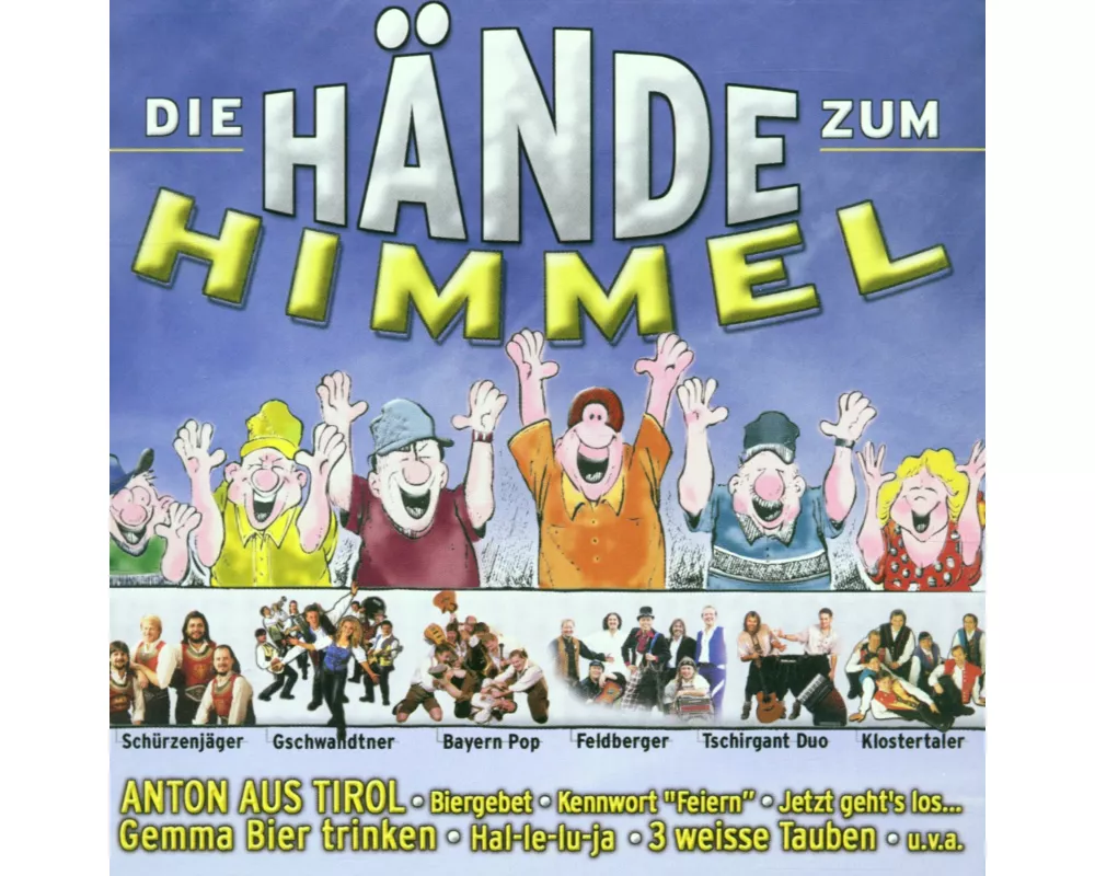 Hände zum Himmel