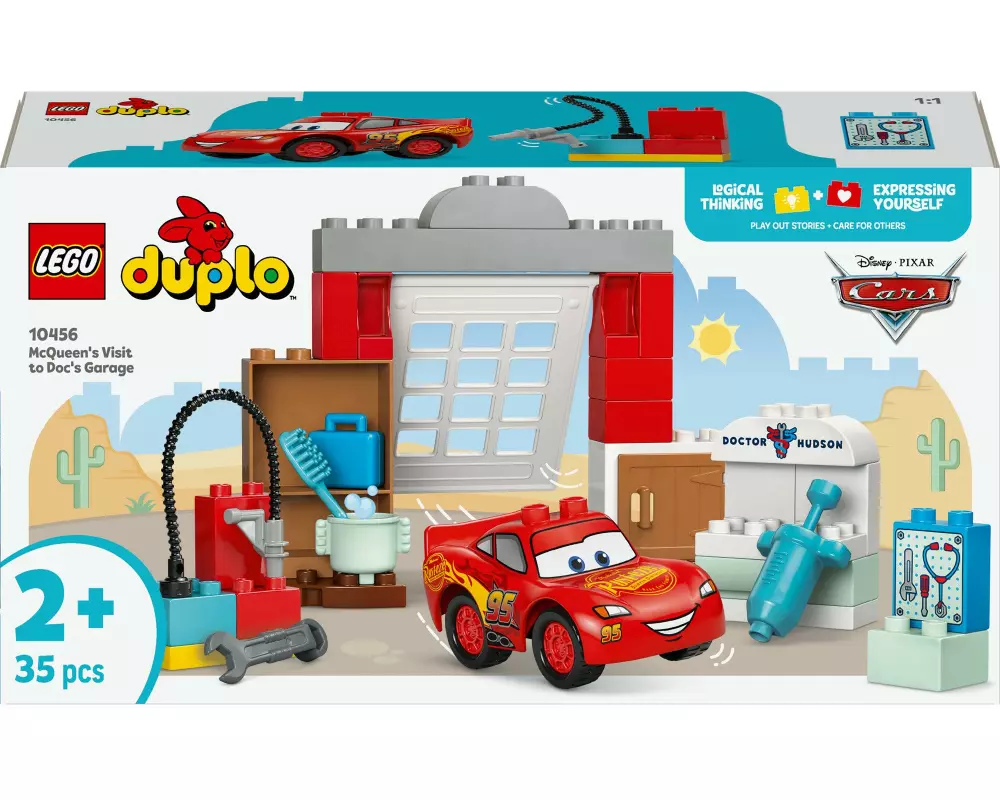 LEGO® DUPLO® McQueens Besuch in Docs Werkstatt 10456
