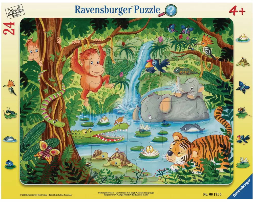 Ravensburger Puzzle Dschungelbewohner
