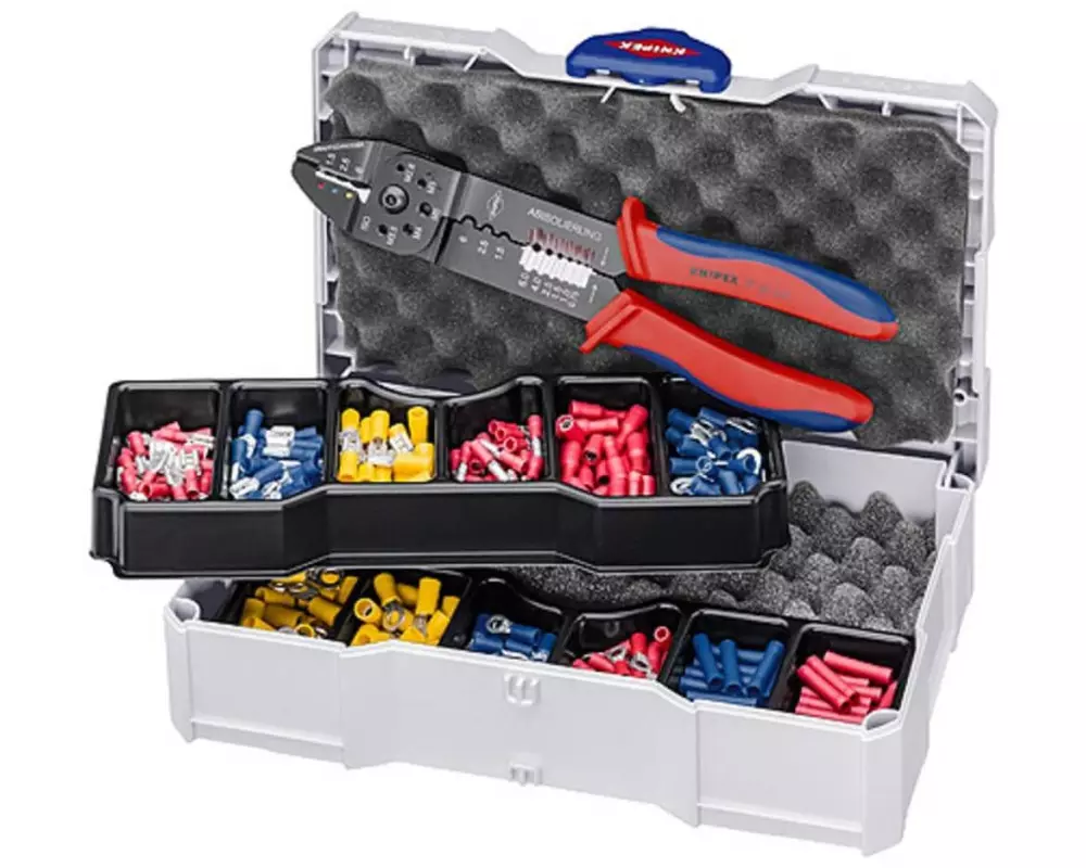 Knipex Crimp-Sortiment für Kabelverbinder