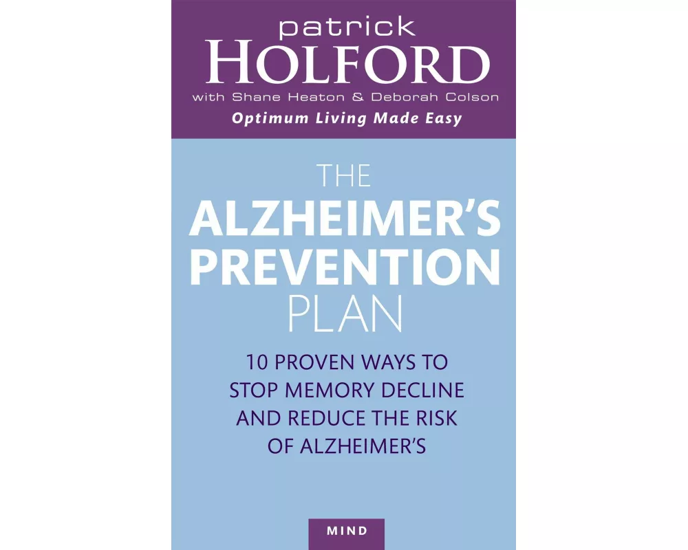 The Alzheimer's Prevention Plan
