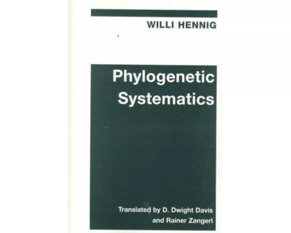 Phylogenetic Systematics