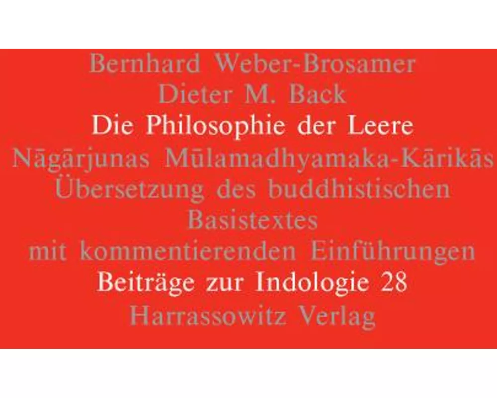 Die Philosophie der Leere