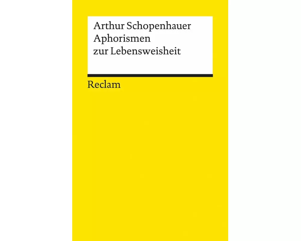 Aphorismen zur Lebensweisheit
