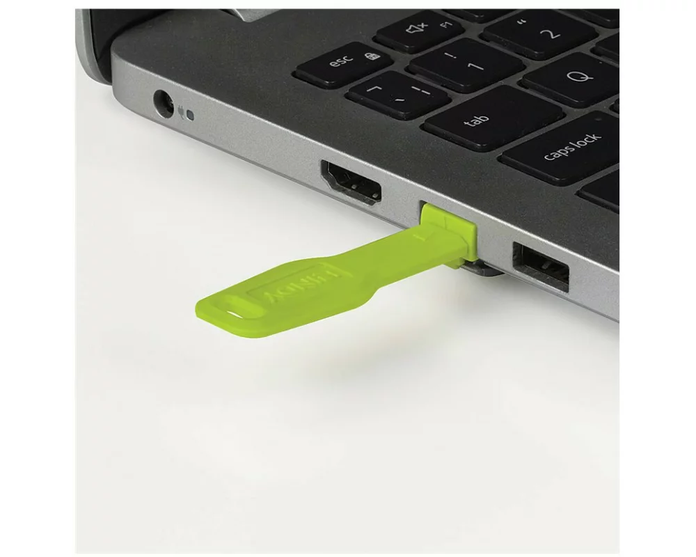 LINDY RJ45 Port Locks, GREEN, 20pcs.