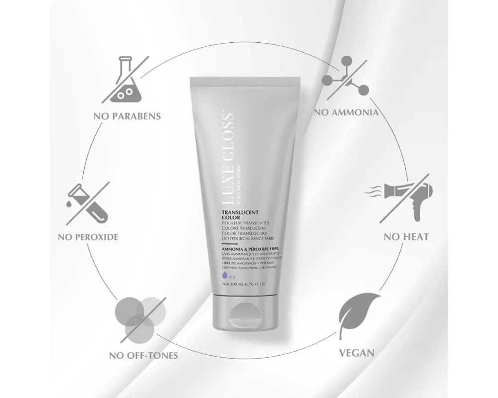 ECRU NEW YORK Luxe Gloss – Translucent Color Clear 200 ml