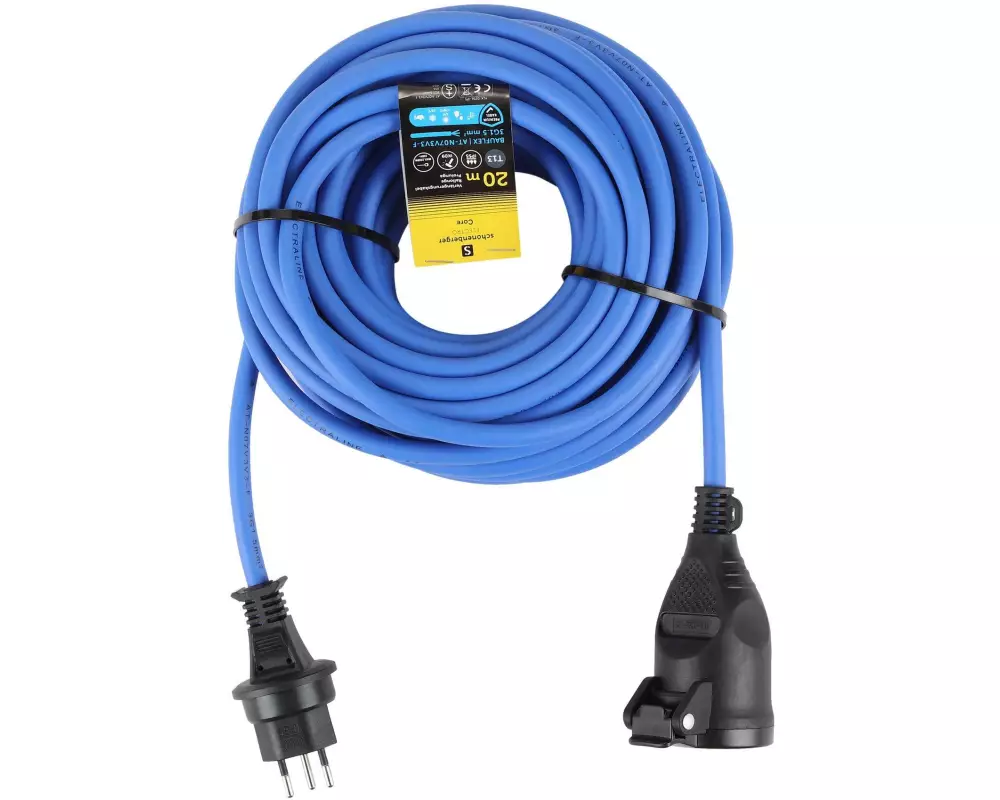 Schönenberger Verlängerungskabel T13 IP55 20m BAUFLEX