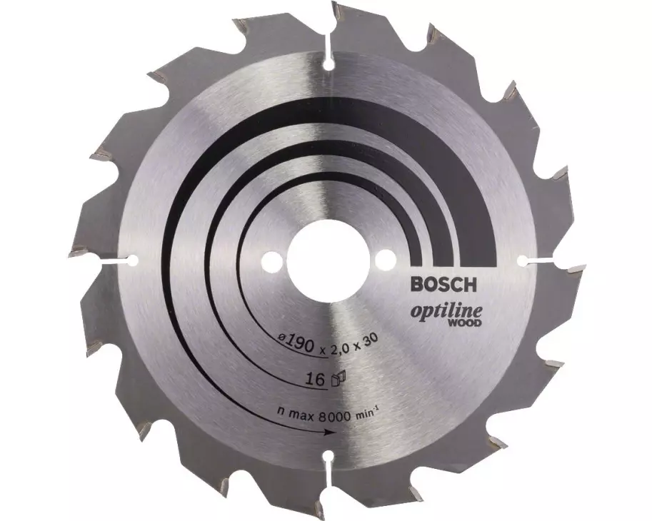 Bosch Professional Kreissägeblatt Optiline Wood
