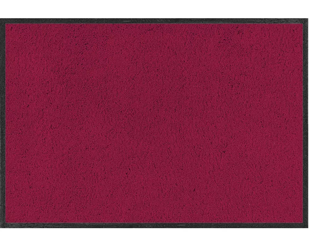 wash+dry Fussmatte Weinrot 50 x 75 cm