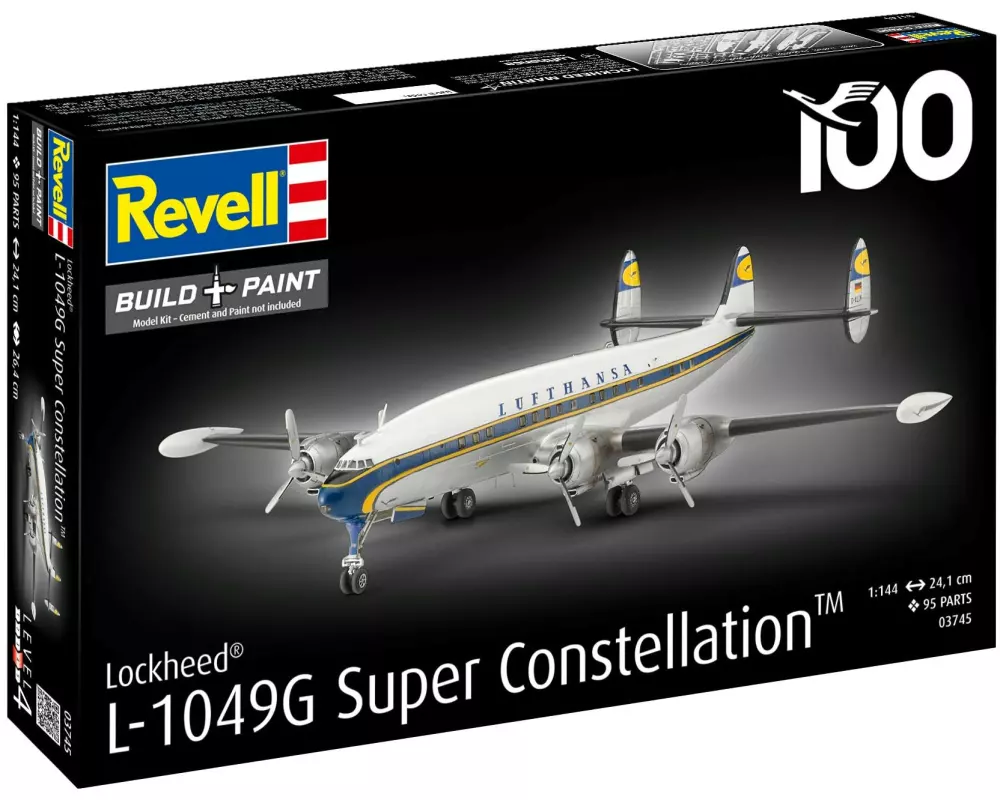 Revell Lockheed L.1049G Super Constellation Lufthansa 1:144