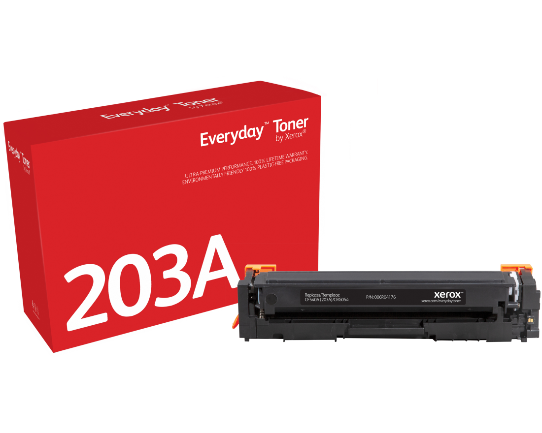Everyday™ Schwarz Tonermodul von Xerox kompatibel mit HP 203A (CF540A), Standardkapazität