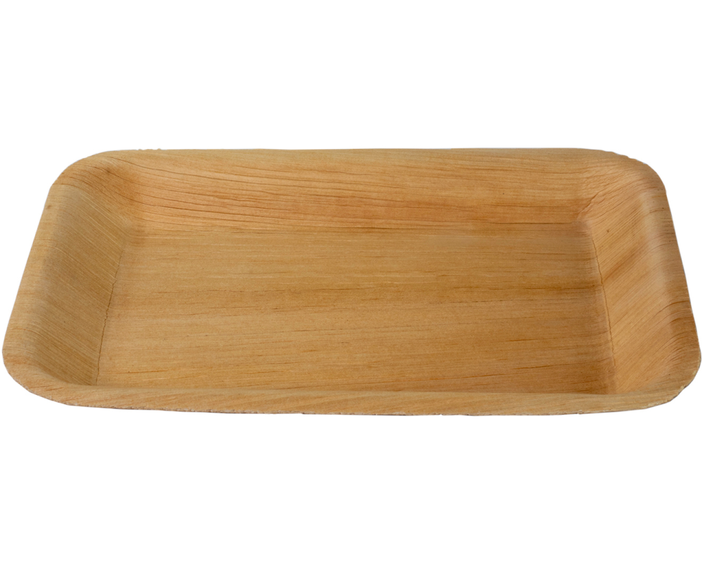 EJS Palmblatt-Teller 24x16cm 3143.3002 25 Stk.