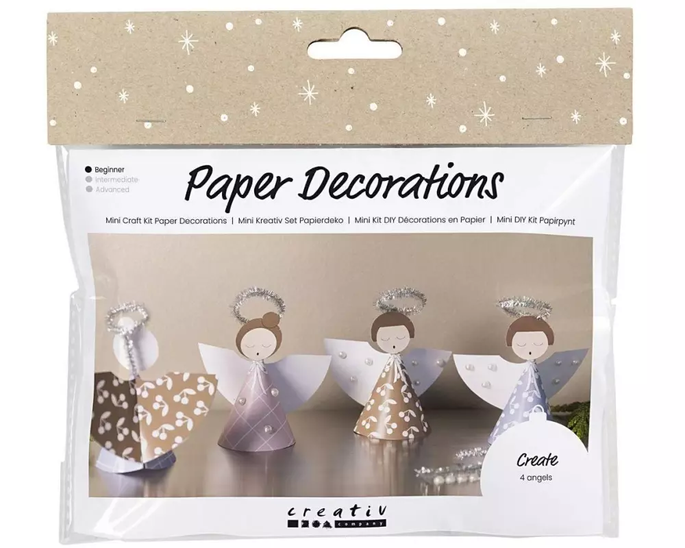 Creativ Company Bastelset Papierdeko Engel