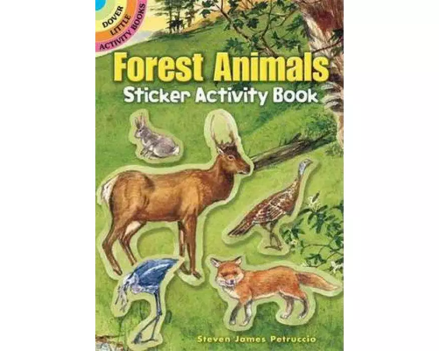 Forest Animals Sticker Activity Book