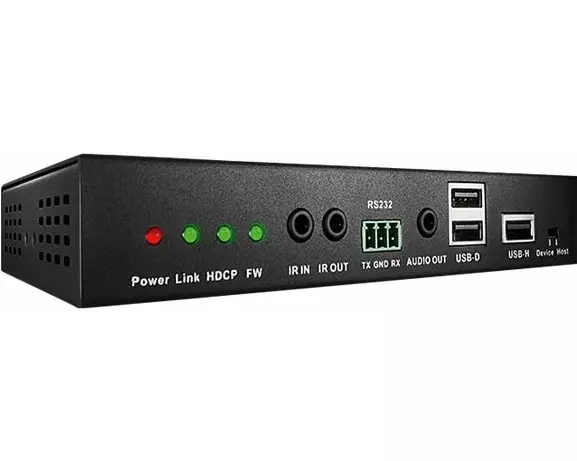 LINDY Video Extender, HDMI 2.0, HDMI/A-HDMI/D M-F, Extender with HD BaseT Technology Distance up top 100m
