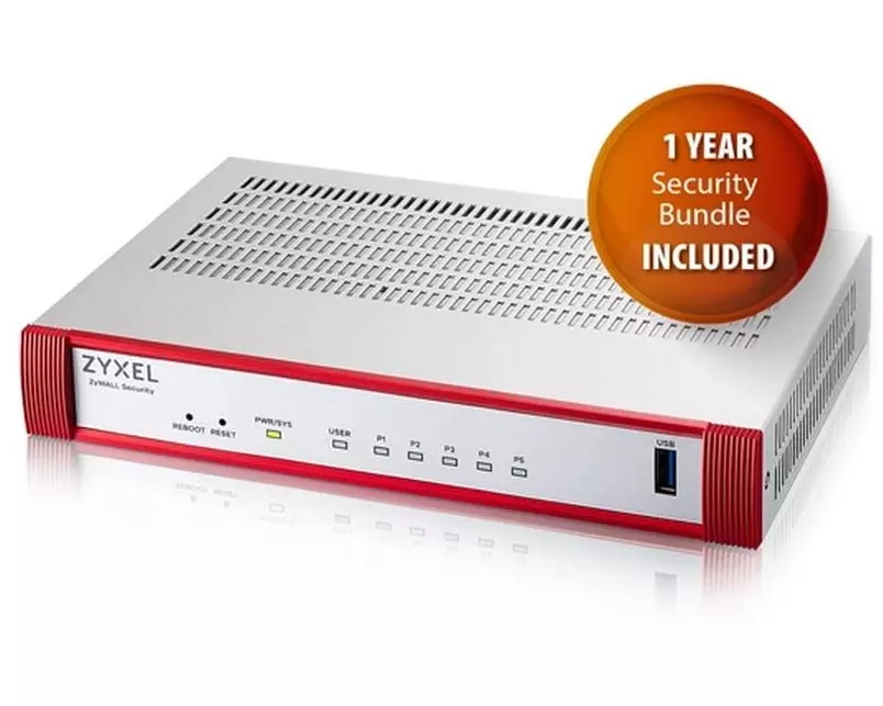Zyxel Firewall USG FLEX 50H und 1 Jahr Gold Security Bundle
