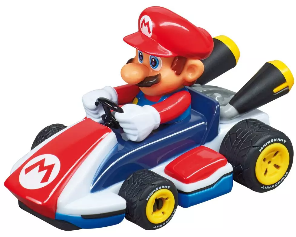 Carrera Rennbahnauto FIRST Mario Kart – Mario
